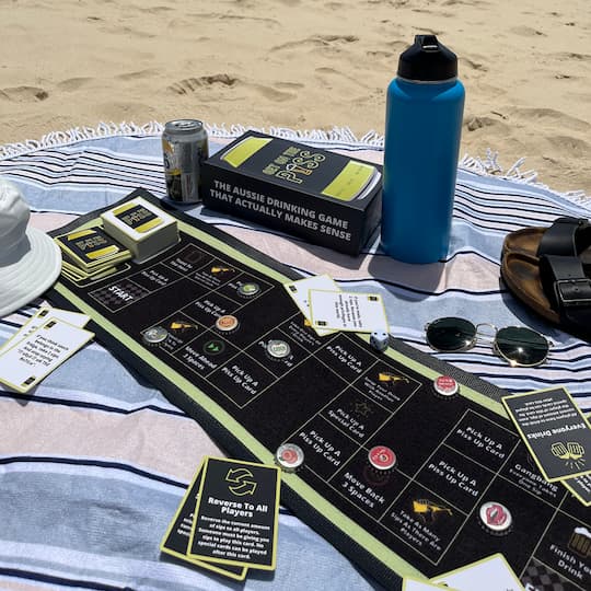 Drinking Game At The Beach | Drinking Board Game