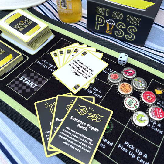 Board Game On A Rug | Drinking Board Game